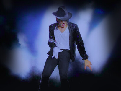 Imitador de Michael Jackson