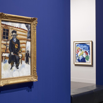 Marc Chagall, ausstellungsansicht. Mit freundlicher genehmigung der Kunstsammlung Nordrhein-Westfalen