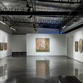 Rm. Palaniappan, Finite and infinite, exhibition view. Courtesy of Nature Morte