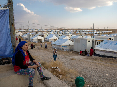 Campos de refugiados sirios en Líbano