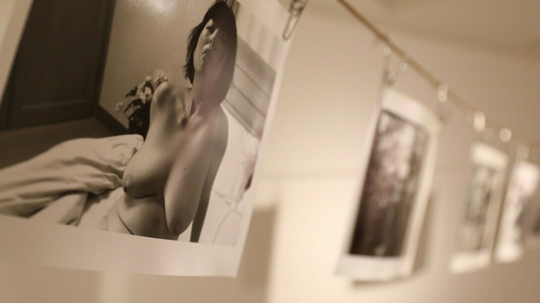 Nobuyoshi Araki, Exhibition view. Courtesy of Over the Influence