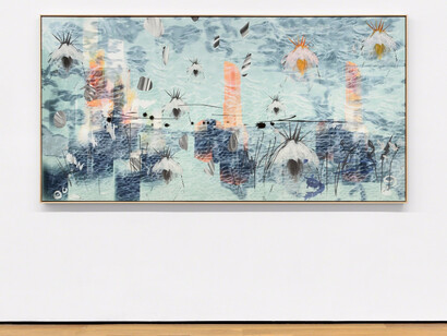 Human sheep brain, Exibition view. Courtesy of Foxy Production