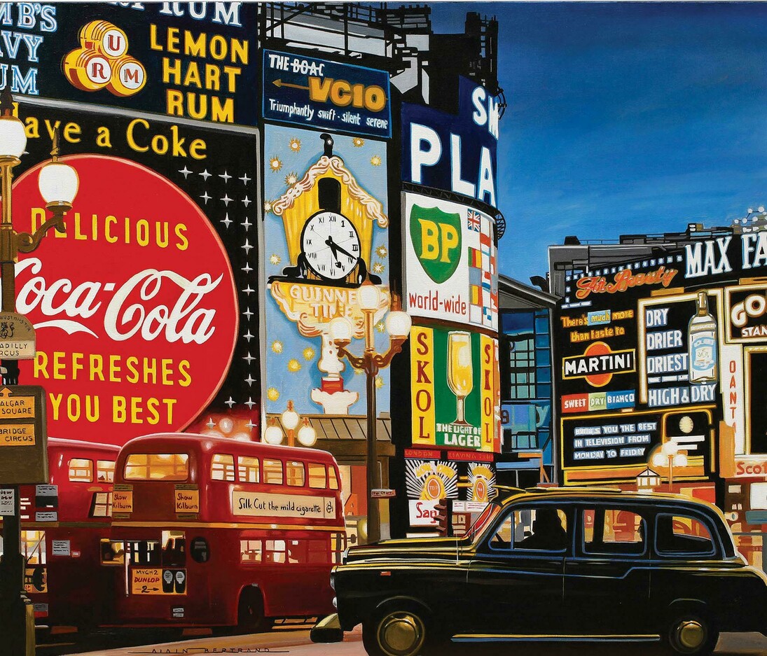 Front Cover Piccadilly Circus 81 x 100 cm