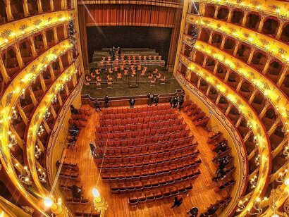 Théâtre Rossini de Pésaro
© Lorenzo Bastianelli