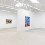 Heather Guertin, The radiant edge, exhibition view. Courtesy of Anat Ebgi 