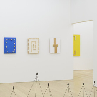 Kishio Suga, Existence within definite contours, exhibition view. Courtesy of Tomio Koyama Gallery