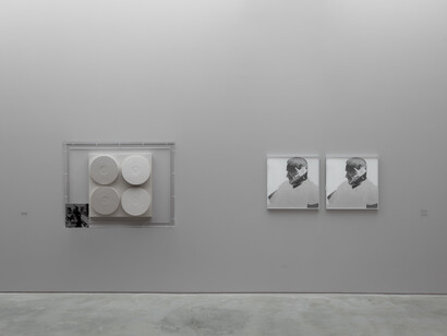 Rosemarie Trockel, The kiss, exhibition view. Courtesy of Gladstone Gallery