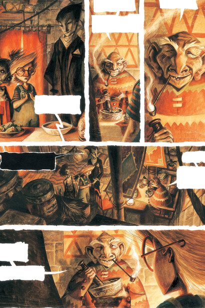 Illustrazione tratta da "Le Coeur de l'Ombre"