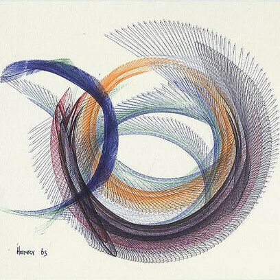 Drawing by Desmond Paul Henry (1921-2004)