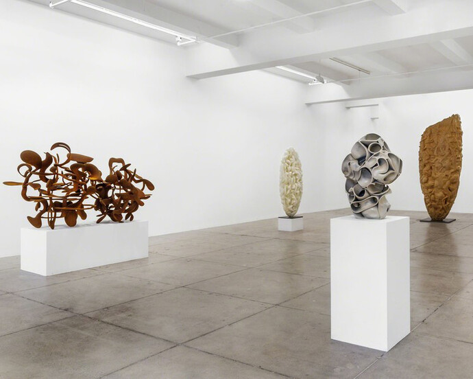Tony Cragg, Exhibition view. Courtesy of Marian Goodman Gallery