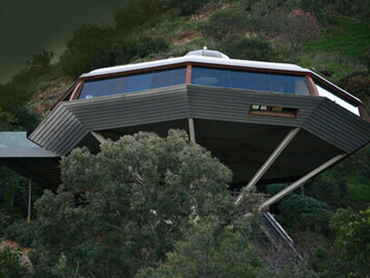 John Lautner, "Chemosphere", Hollywood, 1961, EE. UU.