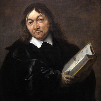 Jan Bautista Weenix; Retrato de René Descartes