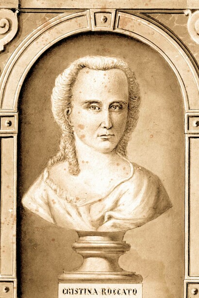 Ritratto di Cristina Roccati, E. Piva, 1896