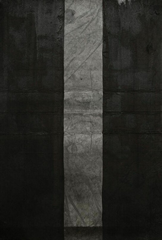 Prayer 3, Japanese Paper, Sumi Ink, 76cm x 56.5cm, 2013