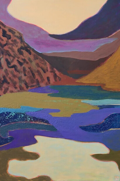 Caroline Burdett, Melt (detail), 2026. Courtesy of Benrubi Gallery