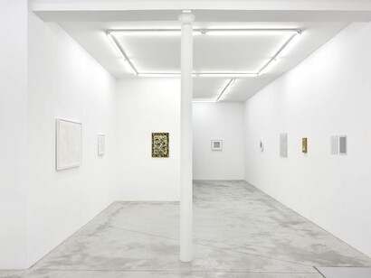 Golnaz Payani, exhibition view. Courtesy Jim Shaw & Praz-Delavallade Paris, Los Angeles