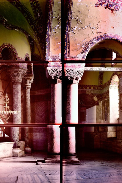 Ola Kolehmainen, Hagia Sofia year 537 II, 2014, C print, Edition of 4, 160 x 135 cm