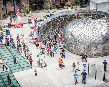 Orbit Pavilion. Courtesy of The Huntington 