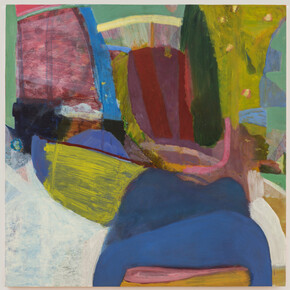 Julian Hatton, Cups, 2012, oil on canvas on panel, 24 x 24 inches