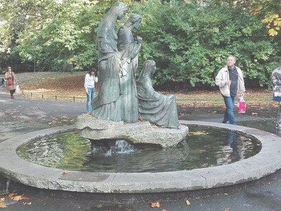 Fonte dos Três Destinos em St. Stephen's Green