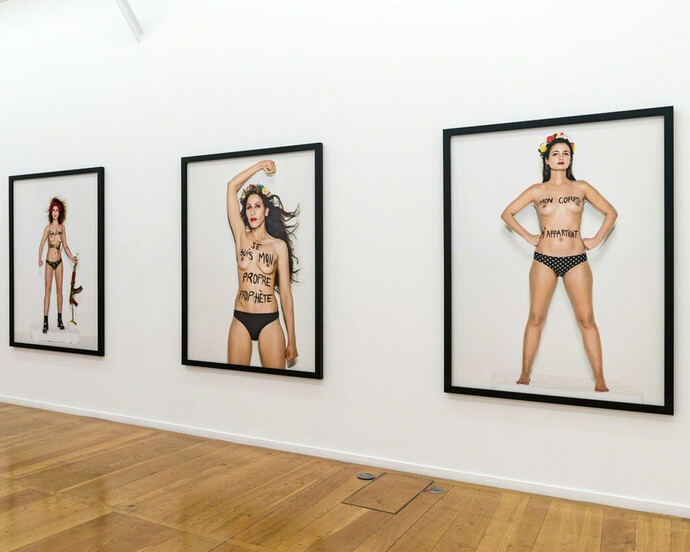 Naked War. Courtesy of Xippas gallery