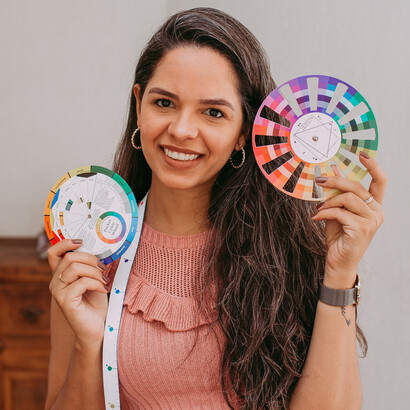 Paleta de cores e os tons que destacam a pele
