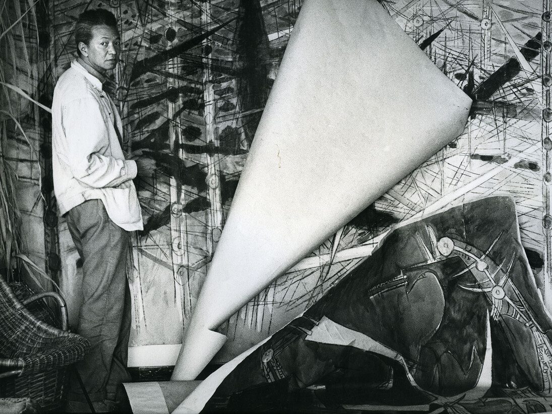 Wilfredo Lam, Albissola (série des Brousses, entre 1958 et 1963)
© Archives SDO Wifredo Lam