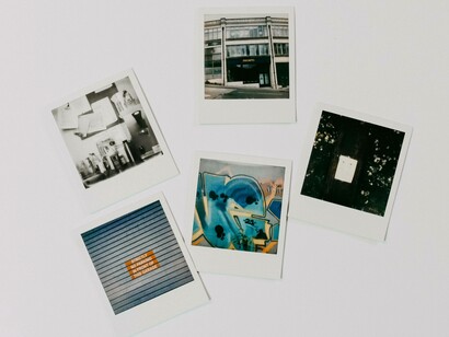 Various polaroid images depict a cherished moment and offer an opportunity to relive the past