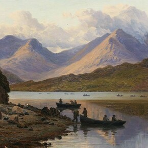 Bartholomew Colles Watkins, 1833-1891, A View of the Killaries, from Leenane, Photo © National Gallery of Ireland
