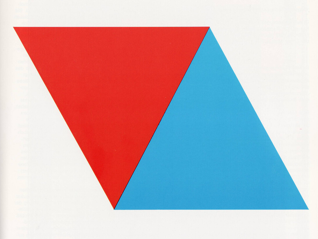 Ellsworth Kelly, Red Blue, 1968 © Ellsworth Kelly
