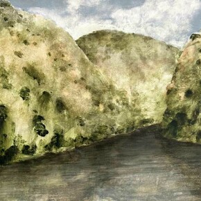 Tim Summerton, Valley’s end (detail), 2025. Courtesy of Olsen Gallery