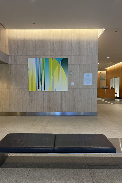 Dion Johnson, Glow, exhibition view. Courtesy of Scott Richards Contemporary Art