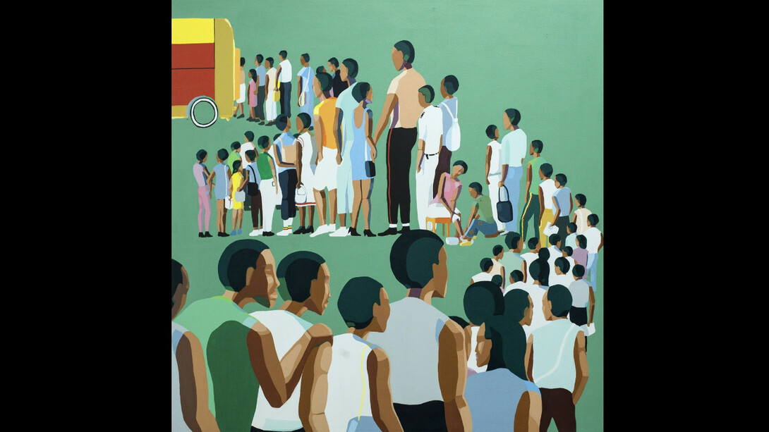 Flying with Angels. Courtesy of Addis Fine Art