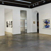 Matt Saunders, On an overgrown path, exhibition view. Courtesy of Marian Goodman Gallery