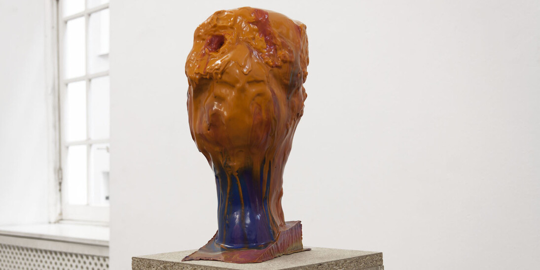 Alis/Filliol, Alieno, 2012 plastilina, truciolare / 143x22x22 cm