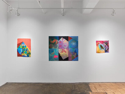 Duwenavue Santé Johnson, Quiet observations, exhibition view. Courtesy of A.I.R. Gallery