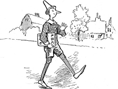 Charles Copeland, La avventure di Pinocchio, illustrazione del capitolo 9