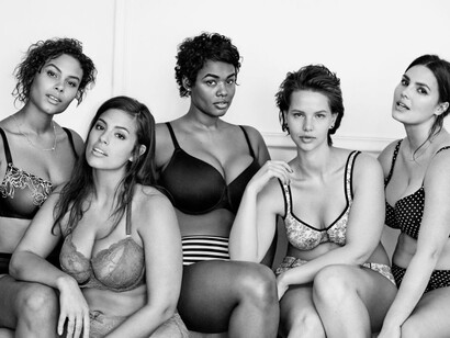 Imagen de la campaña #ImNoAngel de Lane Bryant