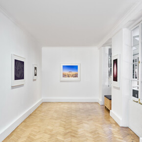 James Turrell, After glow, exhibition view. Courtesy of Gagosian Gallery