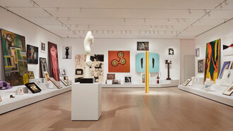 Exposición en el Museo de Arte Moderno (MoMa) en Nueva York, EE.UU.