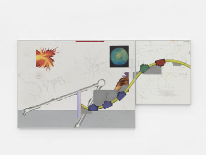 Raúl Silva, La visión del futuro, 2026. Cortesía de F2 Galería