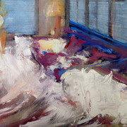 Joan Cobb Marsh, Interior Light 6, 11”x14”, oil on canvas