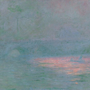 Claude Monet Waterloo Bridge, 1902, Öl auf Leinwand, 65 x 100 cm © Kunsthaus Zürich, Geschenk Walter Haefner, 1995
