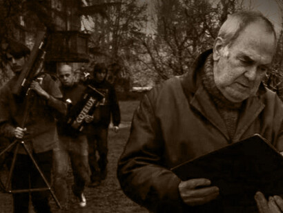José María Nunes en el rodaje de su última película «Res publica»