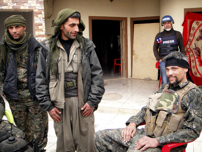 Kurdish soldiers