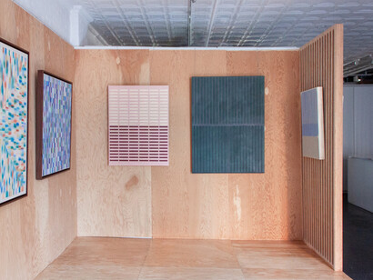 Installation view, Abscissa, 2024. Courtesy of Uprise Art