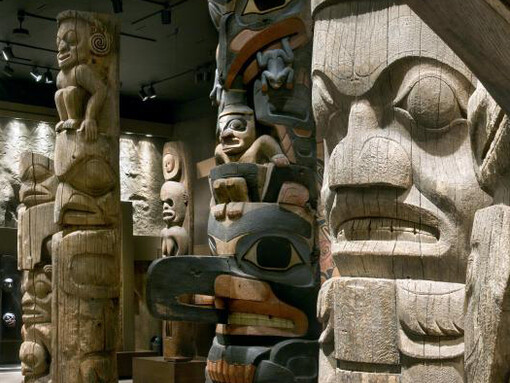 First Peoples Gallery. Courtesy of Royal BC Museum