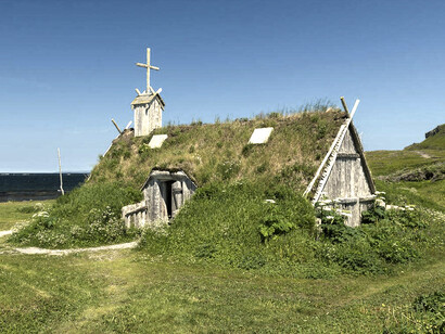 L'Anse aux Meadows en la provincia canadiense de Terranova y Labrador