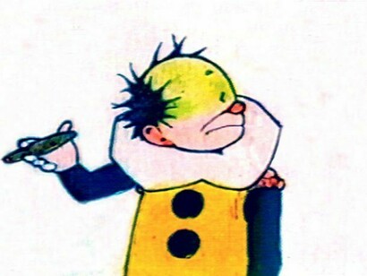 Winsor McCay. Little Nemo Moving Comics (film still), 1911. 35mm hand-colored film, silent, 2 minutes, 18 seconds. Courtesy Ray Pointer, Inkwell Images, Inc.