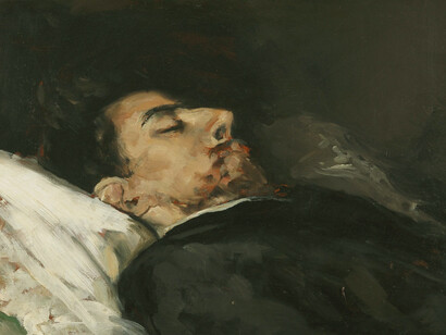 Vicente Palmaroli- Gustavo Adolfo Bécquer en su lecho de muerte